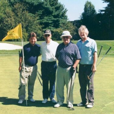 Participants in the annual Gabriel Homes golf tournament.