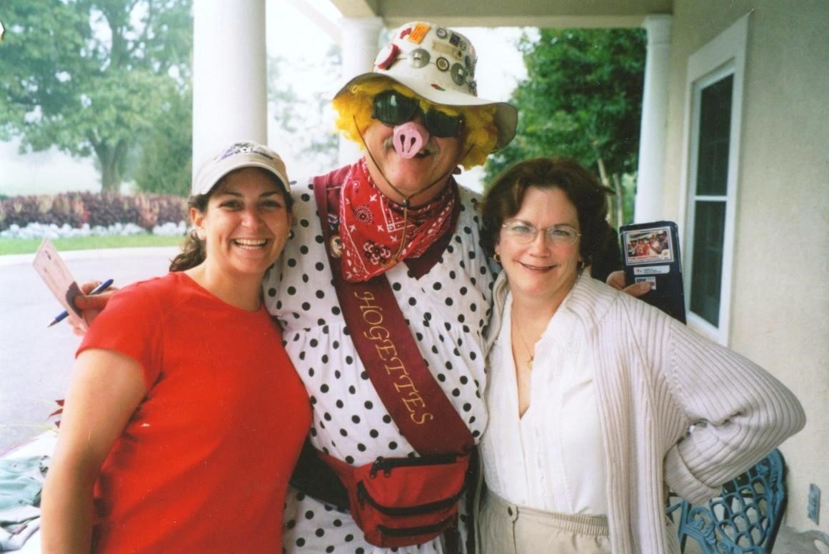 Michele Bolos (left), chair of the Gabriel Homes Board of Directors, at the Gabriel Homes Annual Golf Tournament.