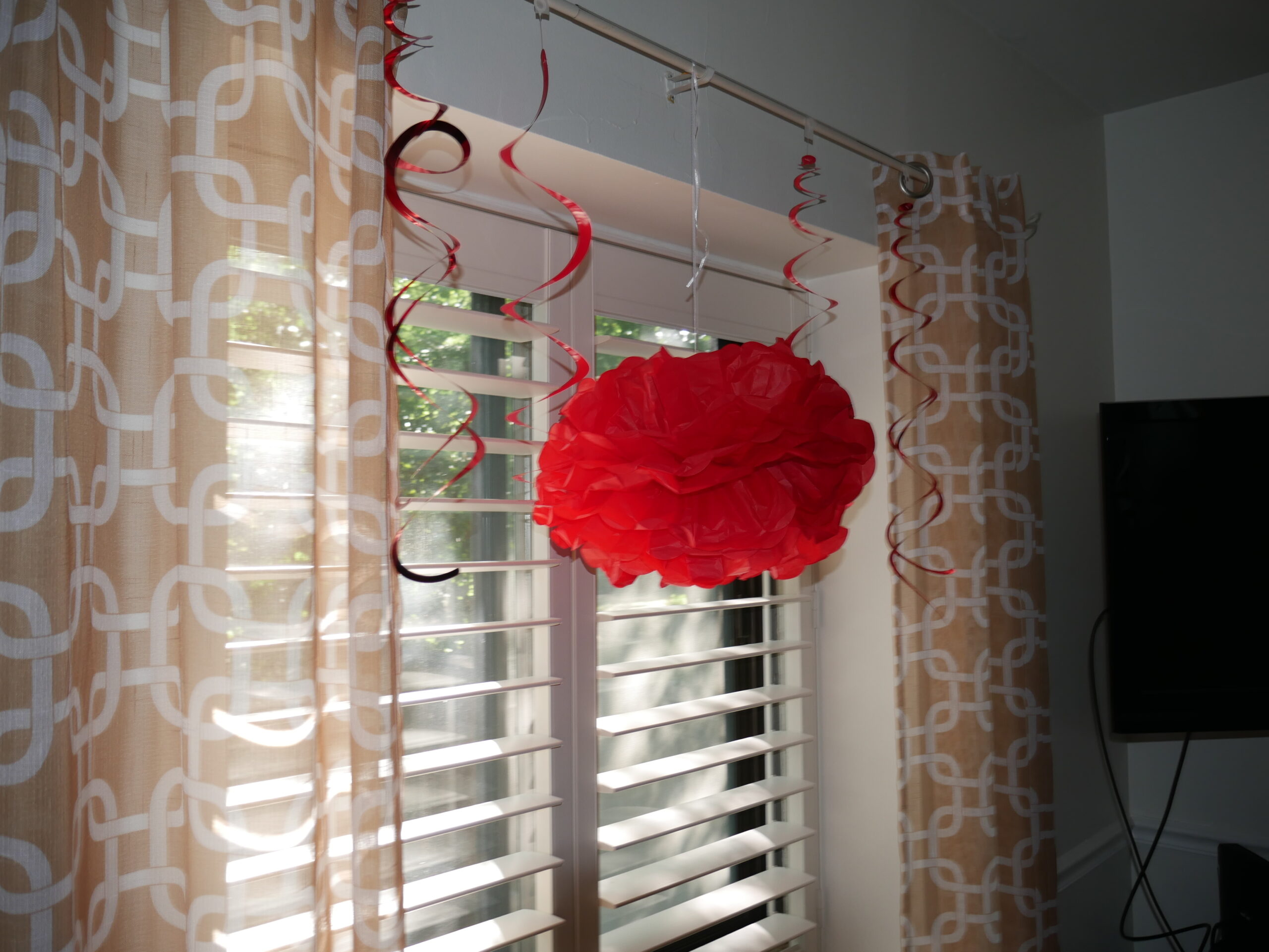 Flower decoration at Gabriel Homes.