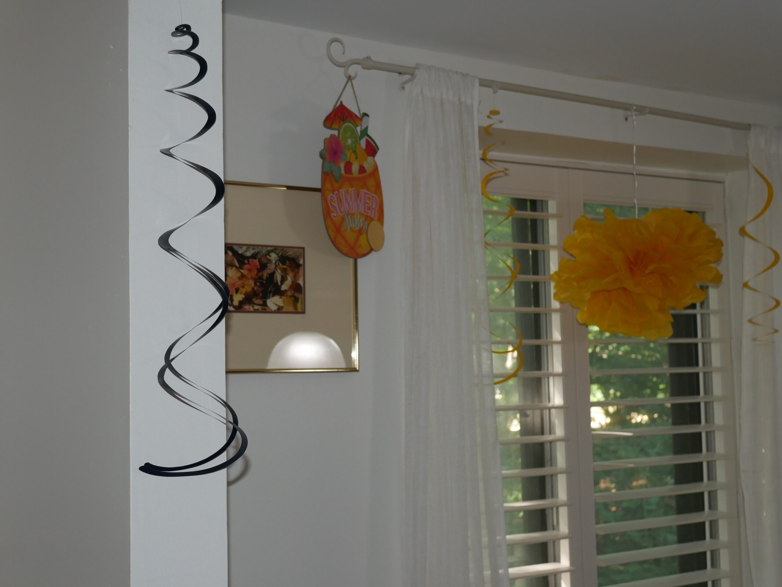 Swirl streamer at Gabriel Homes.