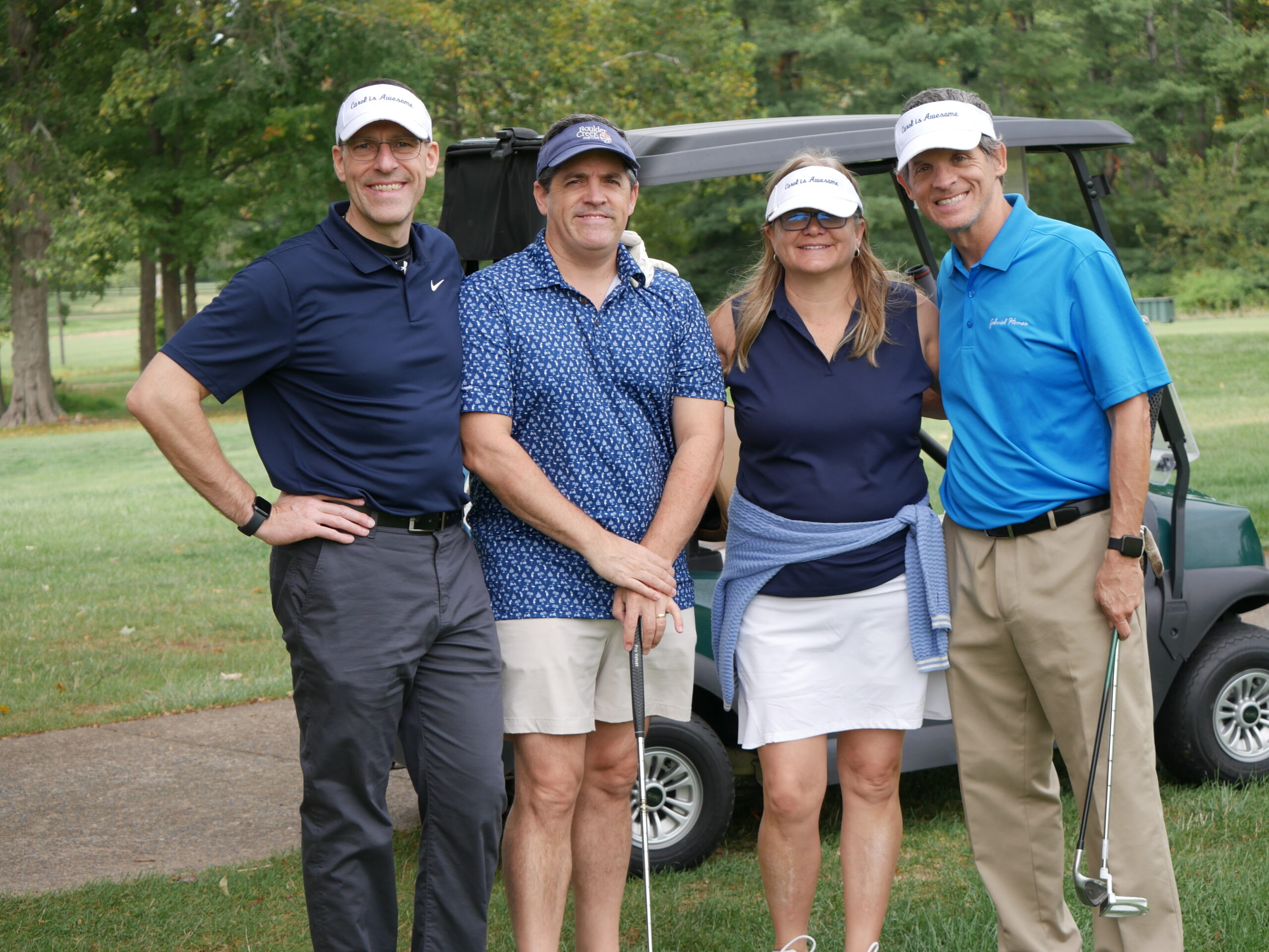Golfers at the Gabriel Homes Golf Tournament.