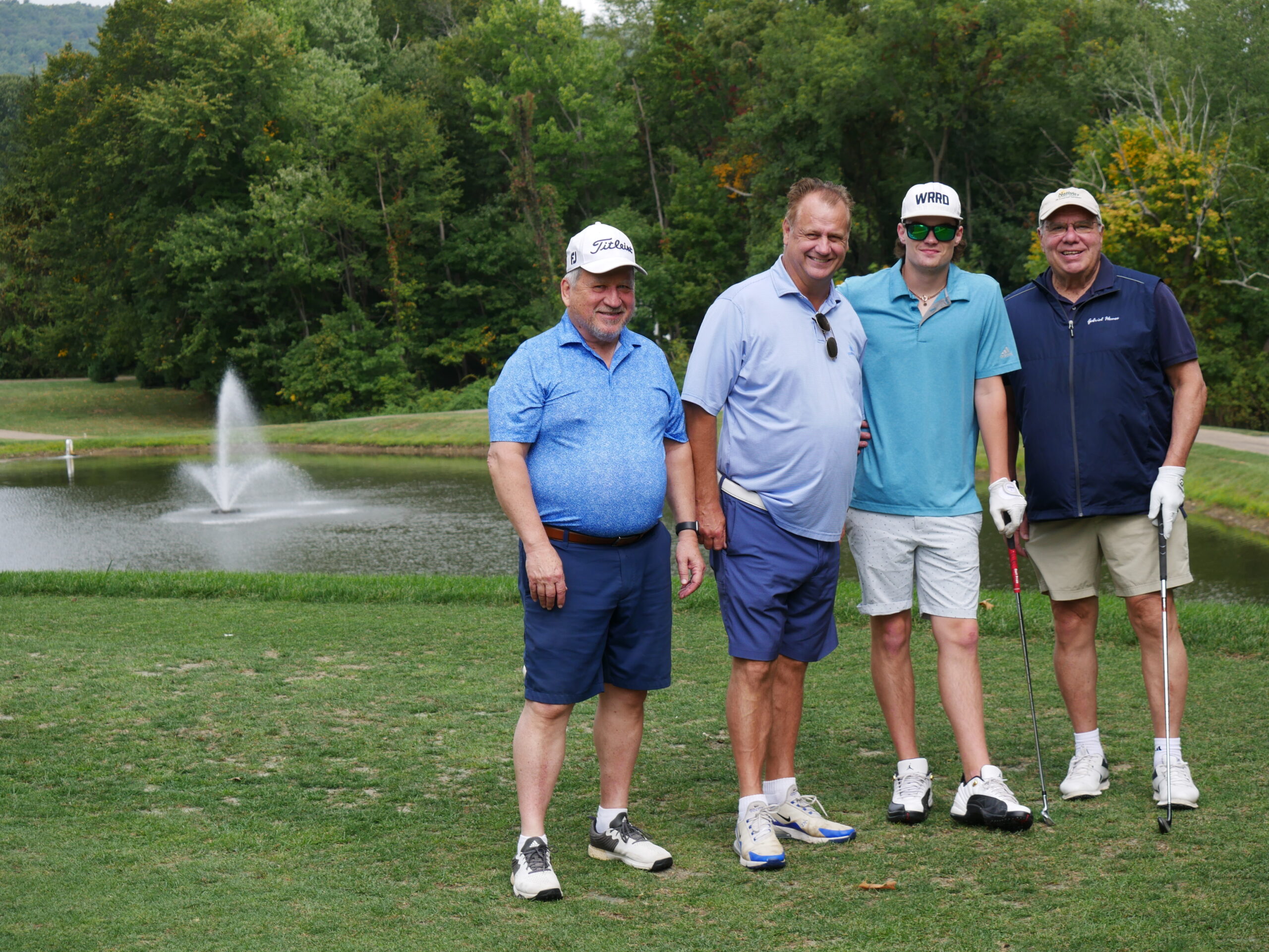 Golfers at the Gabriel Homes golf tournament.