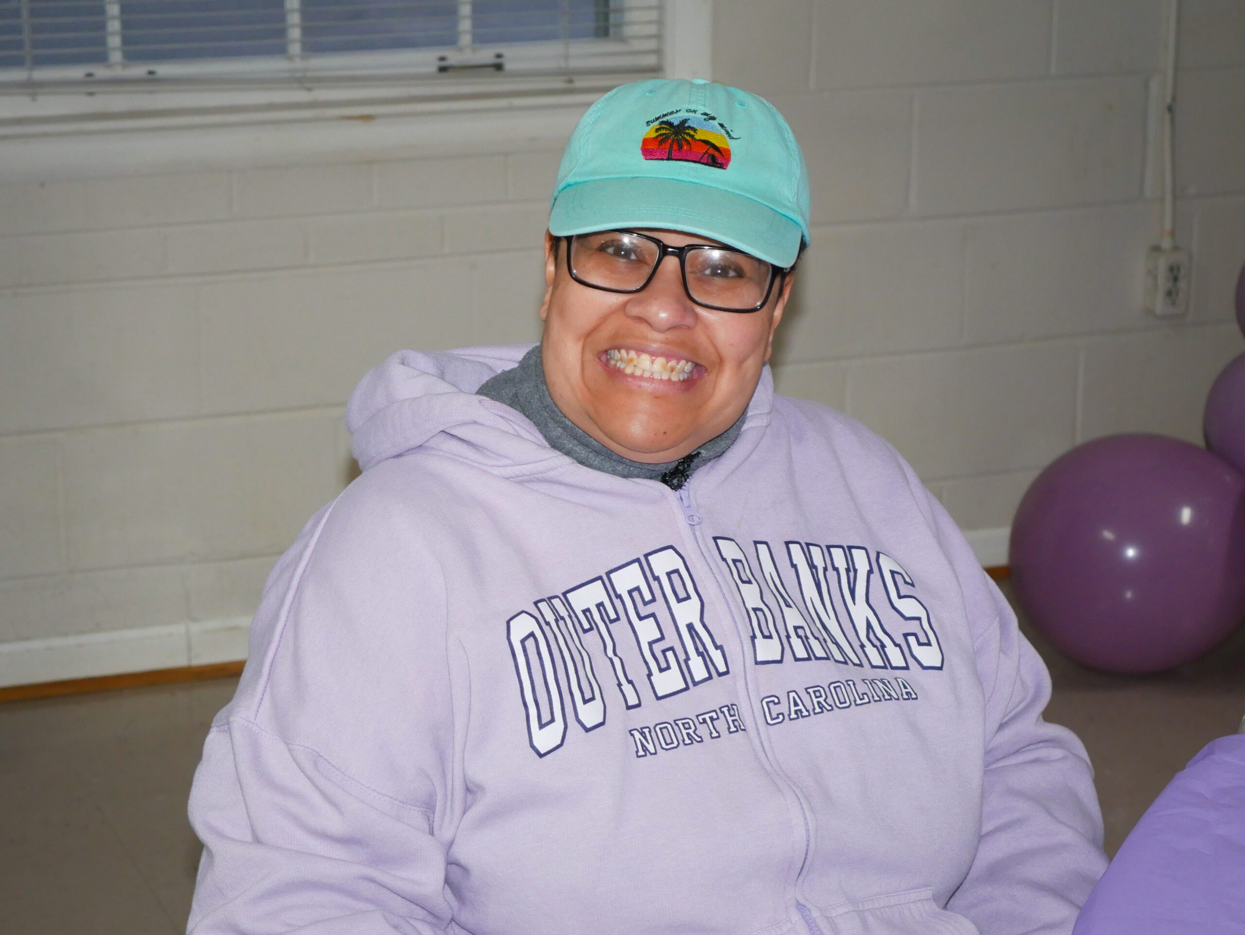 Gabriel Homes resident at Spring Fling.