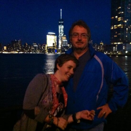 Gabriel Homes resident (left) with her father (right). In the June 2025 edition of The Treehouse, residents shared favorite memories with their dads.