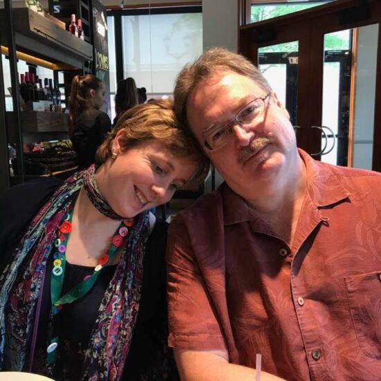 Gabriel Homes resident (left) with her father (right). In the June 2025 edition of The Treehouse, residents shared favorite memories with their dads.