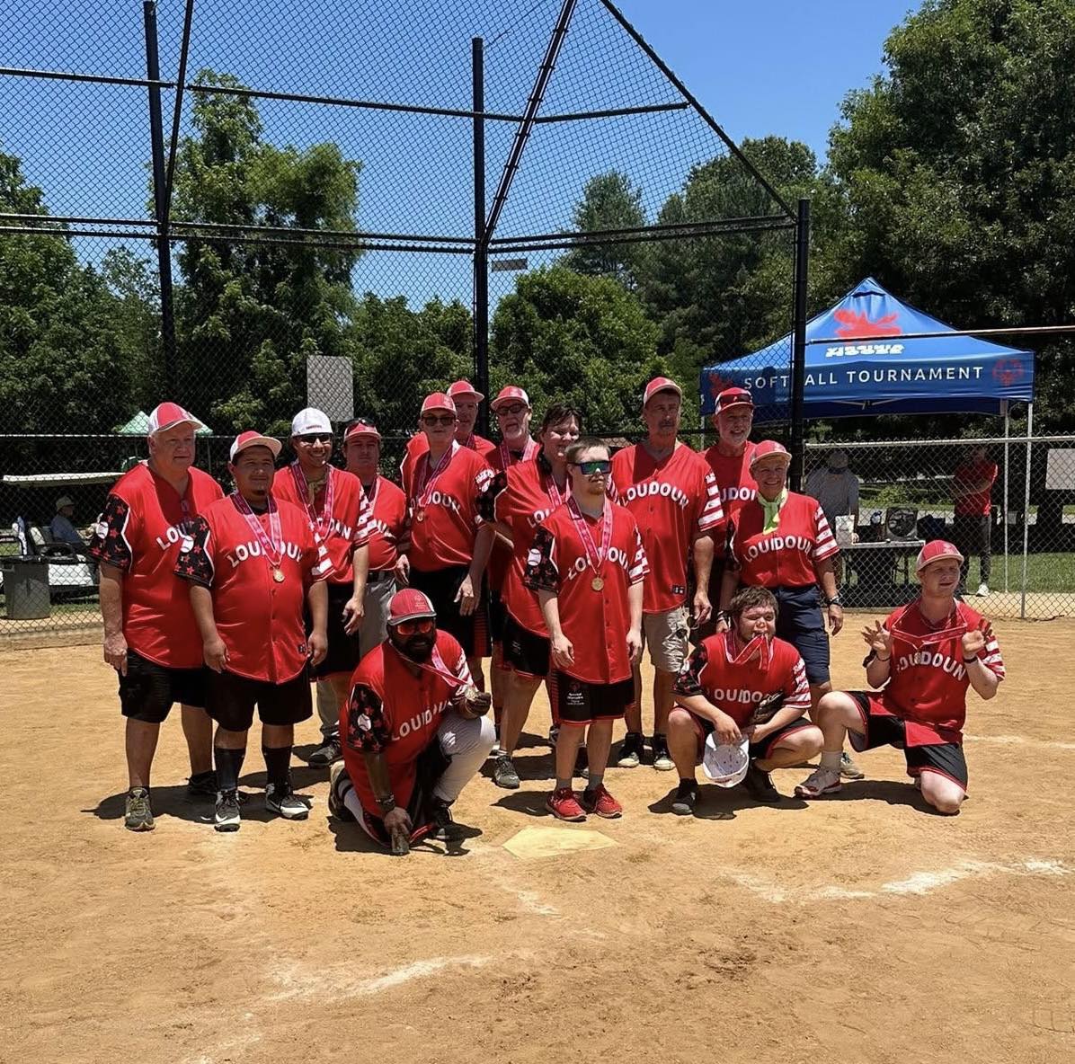 Photo for Special Olympics Softball in Loudoun: Rich’s Risky Move Pays Off