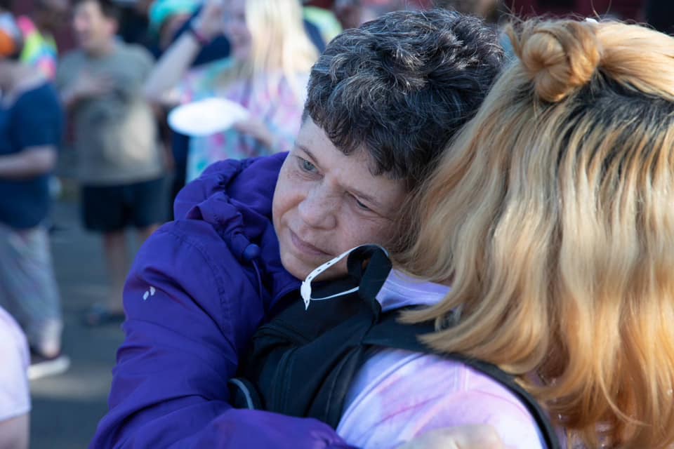 Gabriel Homes resident at Camp Jaycee.