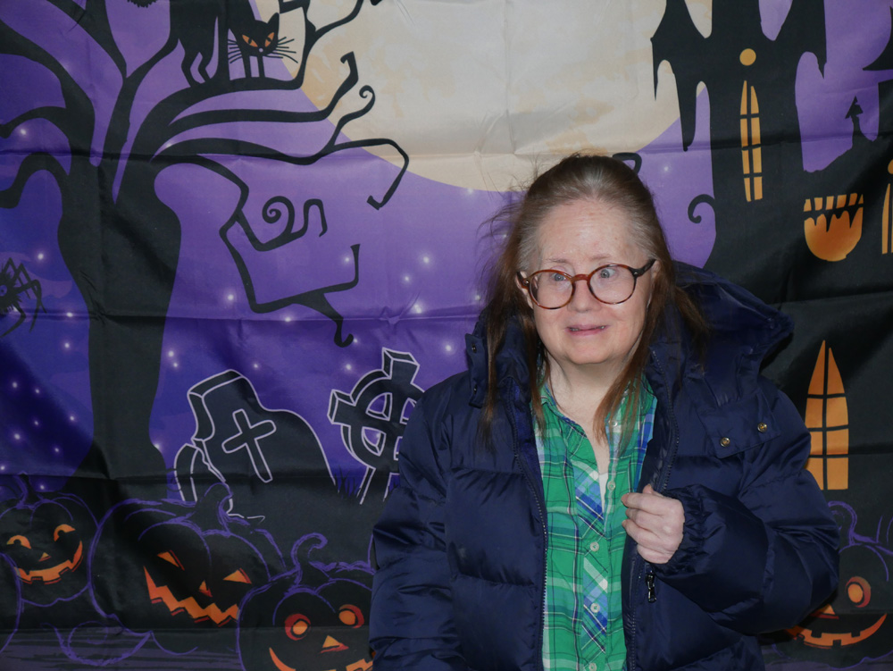 Gabriel Homes resident at the 2nd Annual Boo Bash.