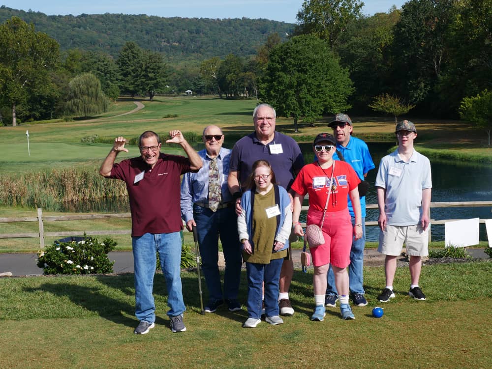 Gabriel Homes at the 2025 Golf Tournament.