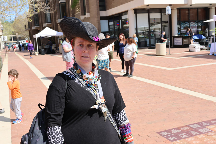 Gabriel Homes resident at the All Abilities Block Party.