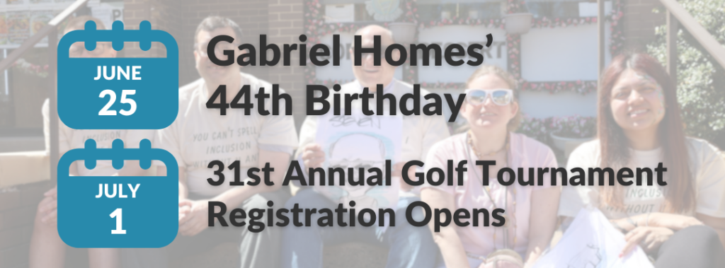 The Treehouse: June 2026 newsletter upcoming dates: June 25 - Gabriel Homes' 44th birthday. July 1 - Golf tournament registration opens.
