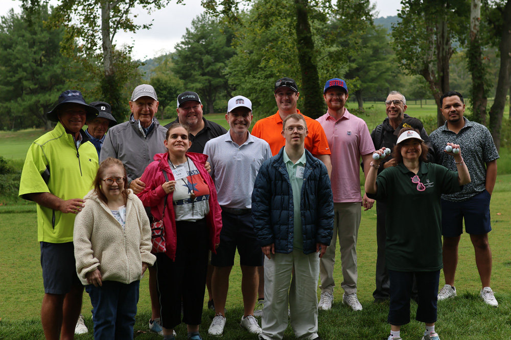 Gabriel Homes residents and golfers.