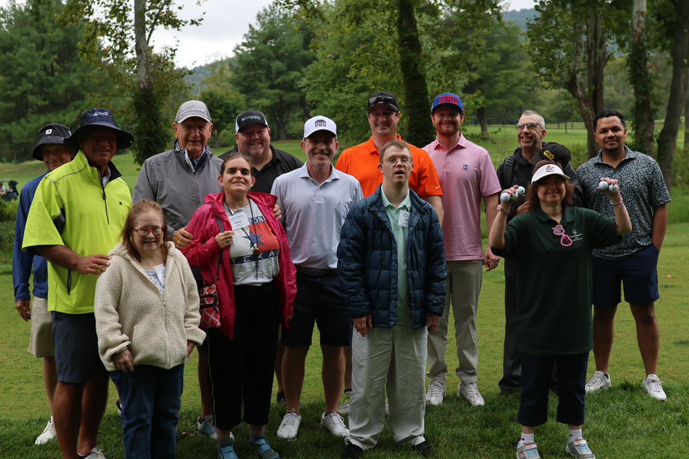 Gabriel Homes residents and golfers at the Gabriel Homes Annual Golf Tournament.