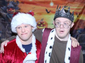 Gabriel Homes residents at the Boo Bash.