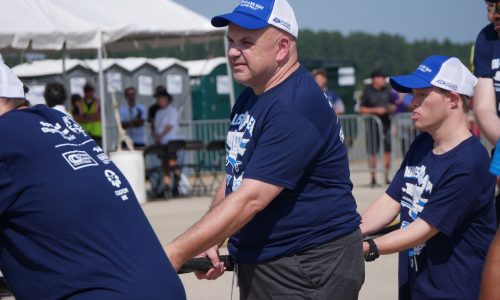 Gabriel Homes residents at the Dulles Plane Pull.