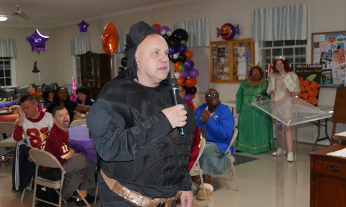 Gabriel Homes residents at the Boo Bash.