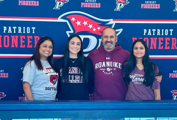 Gabriel Homes board member Shalini Kapur (left) with her family. Her experience sending her daughter (second to the left) to college is similar to adults with IDD who transition to independent living.