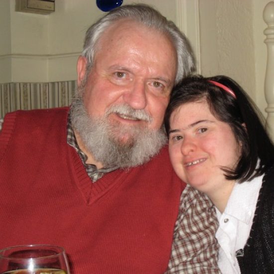 Gabriel Homes resident (right) with her dad (left). Gabriel Homes resident (right) with her dad (left).