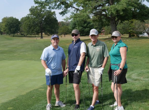 Golfers at the 2025 Gabriel Homes Golf Tournament.
