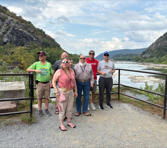 Gabriel Homes residents catching sights of the Shenandoah and Potomac Rivers at Harper's Ferry.