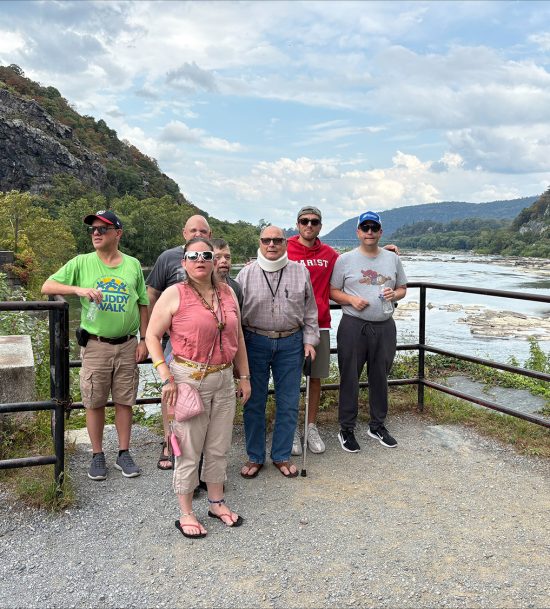 Gabriel Homes residents catching sights of the Shenandoah and Potomac Rivers at Harper's Ferry.