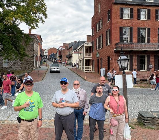 Gabriel Homes residents at the Harper's Ferry historical district.