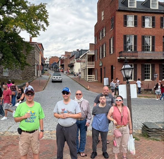 Gabriel Homes residents at the Harper's Ferry historical district.