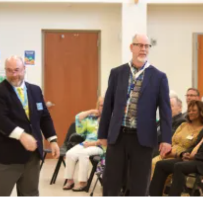 Gabriel Homes resident inducted into leadership role at the Knights of Columbus.