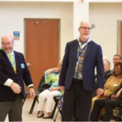 Gabriel Homes resident inducted into leadership role at the Knights of Columbus.