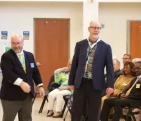 Gabriel Homes resident inducted into leadership role at the Knights of Columbus.
