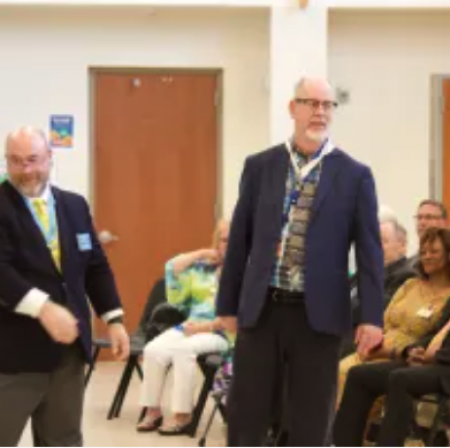 Gabriel Homes resident inducted into leadership role at the Knights of Columbus.