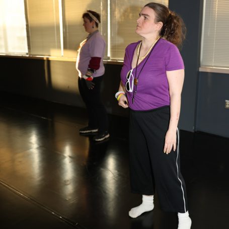 Gabriel Homes residents dancing.