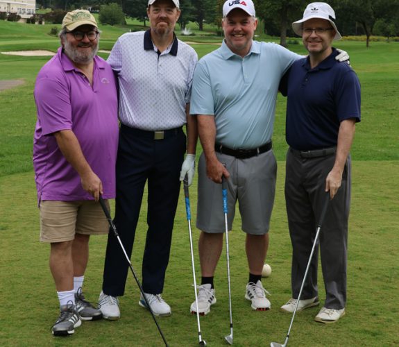 Golfers at the Gabriel Homes 31st Annual Golf Tournament.