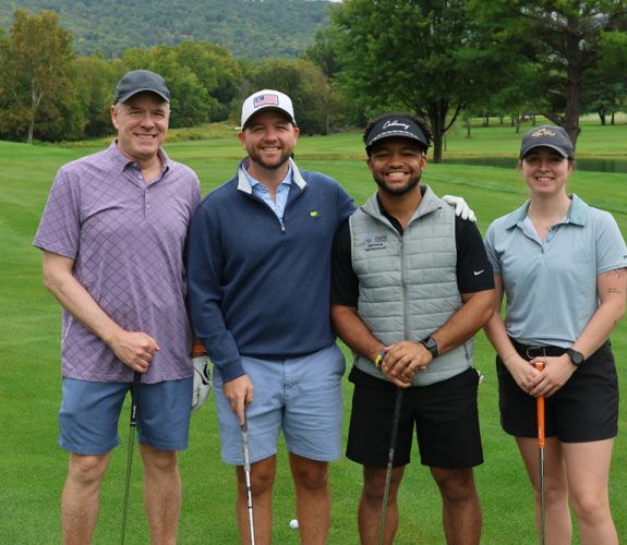 Golfers at the Gabriel Homes 31st Annual Golf Torunament.