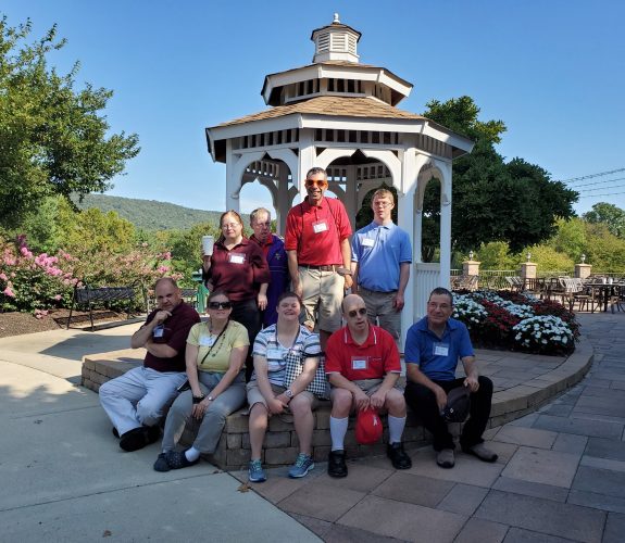 Gabriel Homes residents at annual golf tournament.