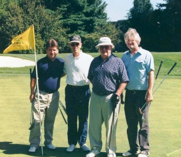 Participants in the annual Gabriel Homes golf tournament.