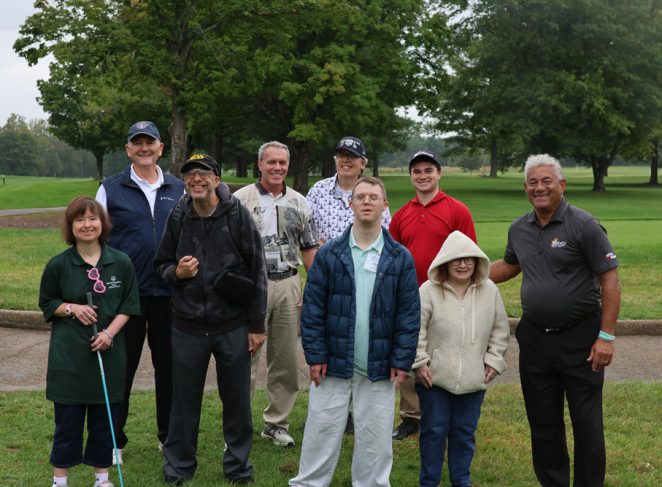 Gabriel Homes residents and golfers.