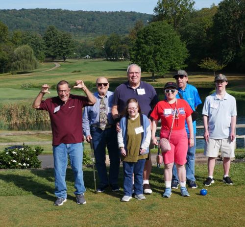 Gabriel Homes at the 2025 Golf Tournament.