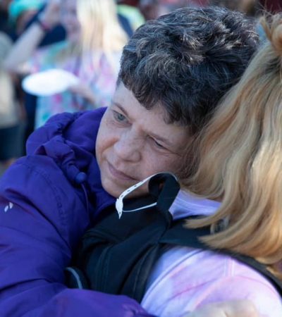 Gabriel Homes resident at Camp Jaycee.