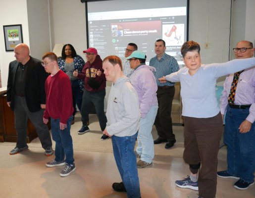 Gabriel Homes residents at second annual Spring Fling.