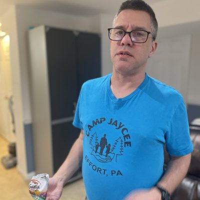 Gabriel Homes resident showing off his fresh spring style wit his Camp Jaycee shirt. Gabriel Homes resident showing off his fresh spring style wit his Camp Jaycee shirt.