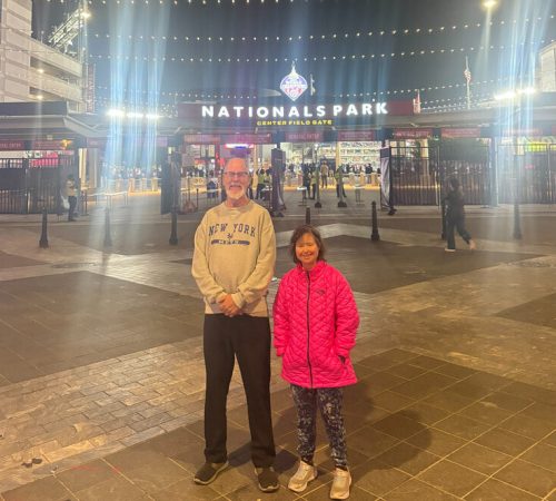 Gabriel Homes residents at Nationals Park in Washington, D.C.