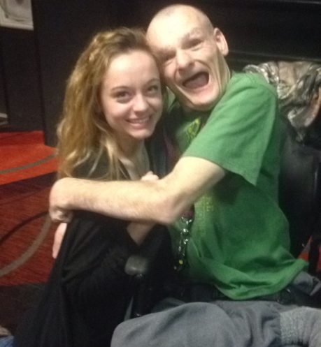 Kendall Heren (left), a Special Education advocate at KNH Advocacy, with a Special Olympics athlete (right).