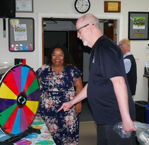 Gabriel Homes resident at second annual Spring Fling.