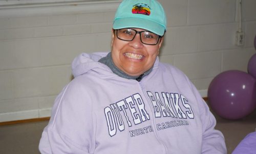 Gabriel Homes resident at Spring Fling.