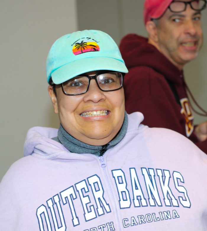 Gabriel Homes resident at the Spring Fling. They are celebrating 30 years living independently at Gabriel Homes.